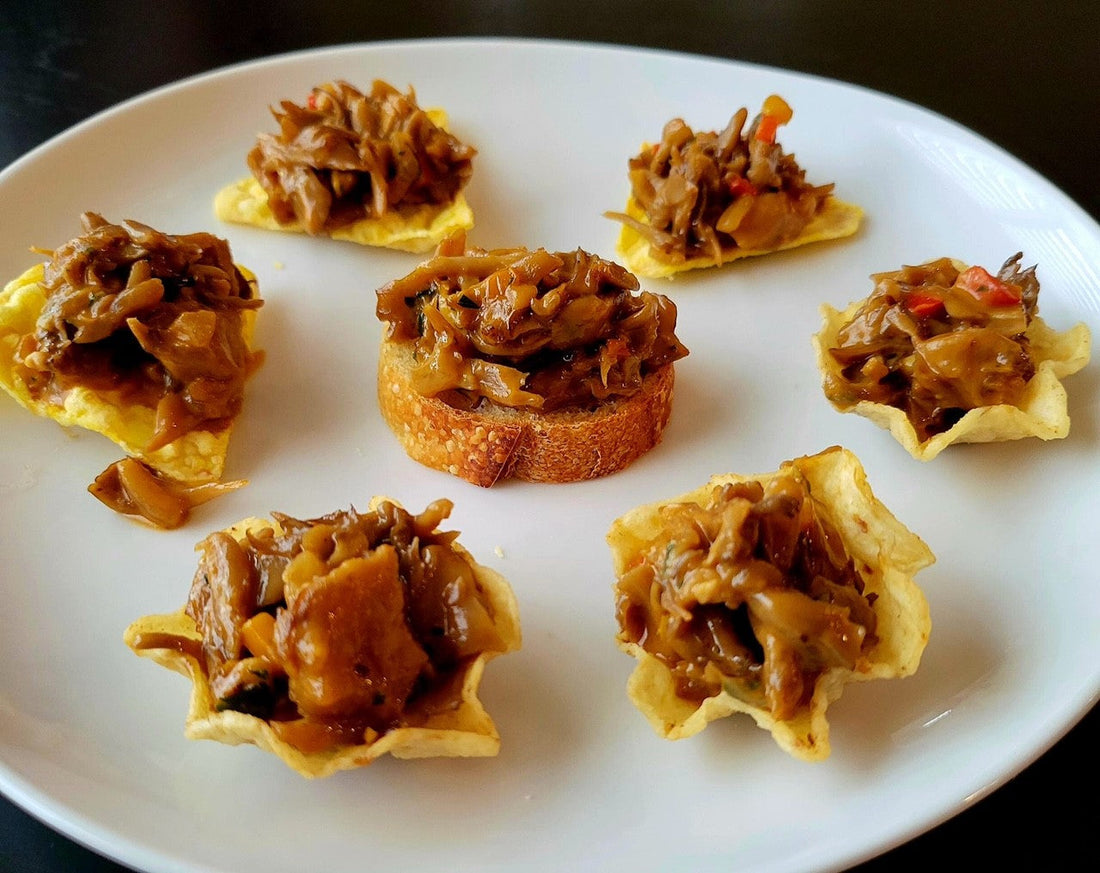 Lion’s Mane Mushroom Nachos